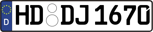HD-DJ1670