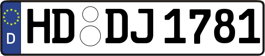 HD-DJ1781