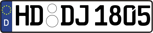 HD-DJ1805