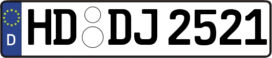 HD-DJ2521