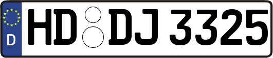 HD-DJ3325