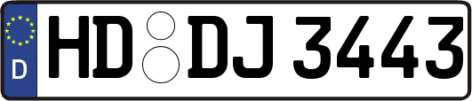 HD-DJ3443