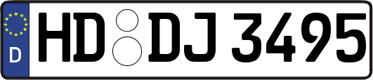 HD-DJ3495