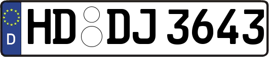 HD-DJ3643