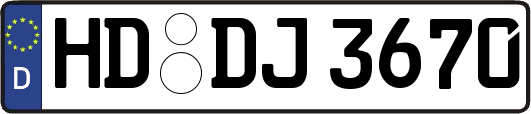 HD-DJ3670