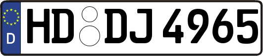 HD-DJ4965