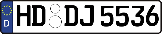 HD-DJ5536