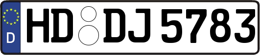HD-DJ5783