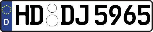 HD-DJ5965