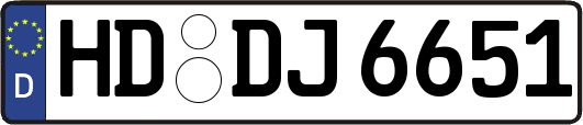 HD-DJ6651