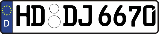 HD-DJ6670