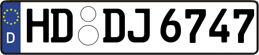 HD-DJ6747