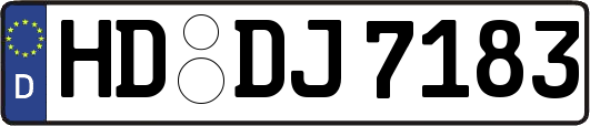 HD-DJ7183