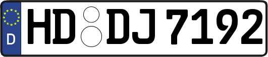HD-DJ7192