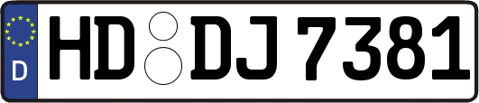 HD-DJ7381