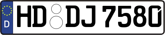 HD-DJ7580