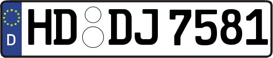HD-DJ7581