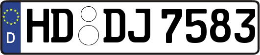 HD-DJ7583