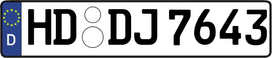 HD-DJ7643