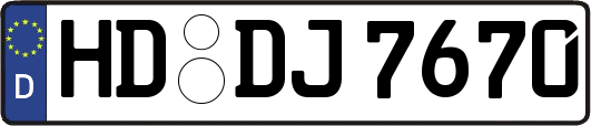 HD-DJ7670