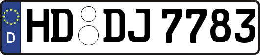 HD-DJ7783