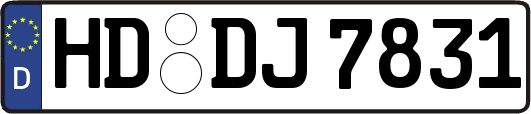 HD-DJ7831