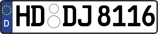 HD-DJ8116