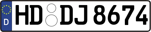 HD-DJ8674