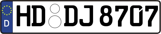 HD-DJ8707