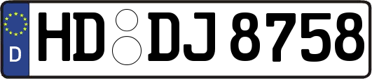 HD-DJ8758