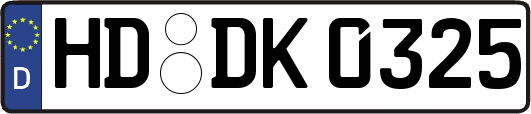HD-DK0325