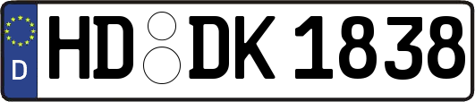 HD-DK1838