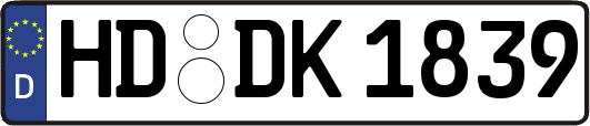 HD-DK1839