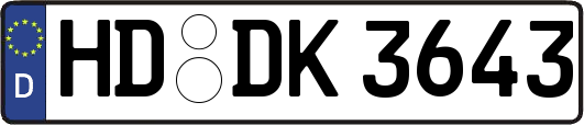 HD-DK3643