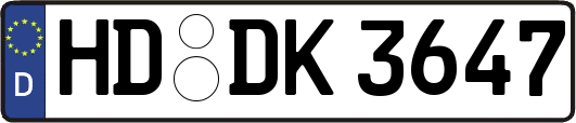 HD-DK3647