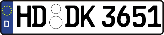 HD-DK3651