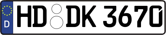 HD-DK3670
