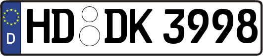 HD-DK3998