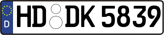 HD-DK5839