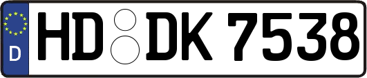 HD-DK7538