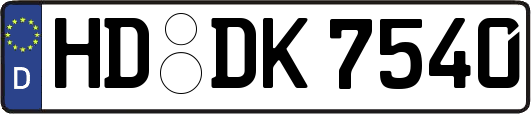 HD-DK7540