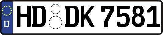 HD-DK7581