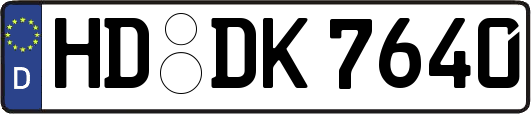 HD-DK7640