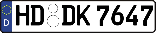 HD-DK7647