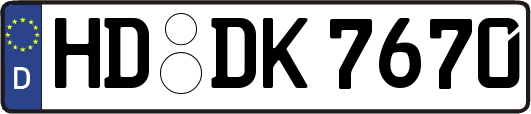 HD-DK7670