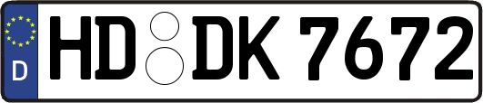 HD-DK7672