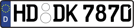 HD-DK7870
