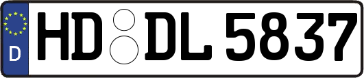 HD-DL5837