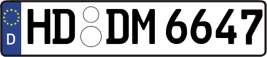 HD-DM6647