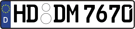 HD-DM7670